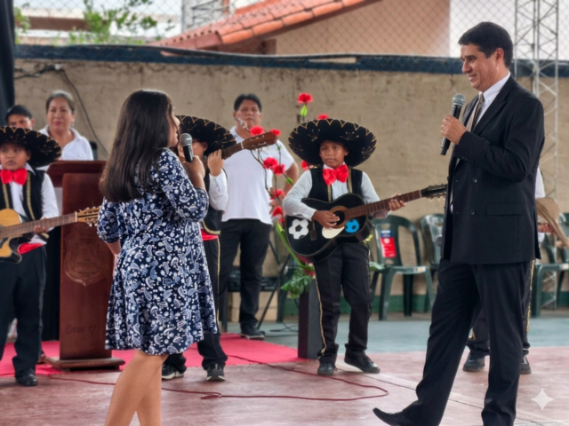 Festejo estudiantes